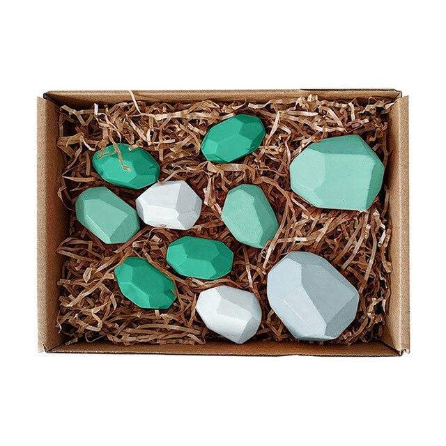 BowLift | Colorful Wooden Stone Kids Intelligent Stacking Game