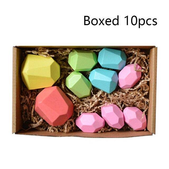 BowLift | Colorful Wooden Stone Kids Intelligent Stacking Game