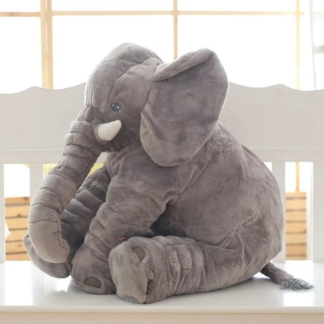 BowLift | Plush Elephant Pillow – Ultra Soft & Comfortable Cuddle Cushion for Babies and Kids
