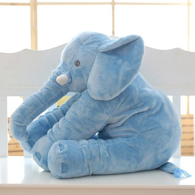 BowLift | Plush Elephant Pillow – Ultra Soft & Comfortable Cuddle Cushion for Babies and Kids