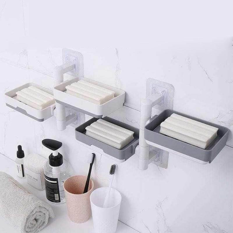 BowLift | Wall-Mounted Multi Layer Rotatable Soap Holder