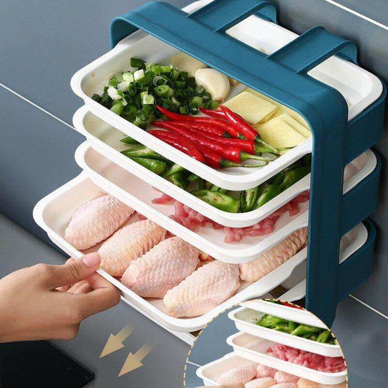 BowLift | Wall-Mounted Space Saving Kitchen Organizer