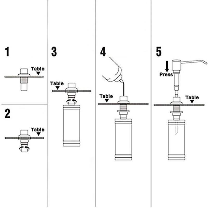BowLift | Sink-mounted Soap Dispenser
