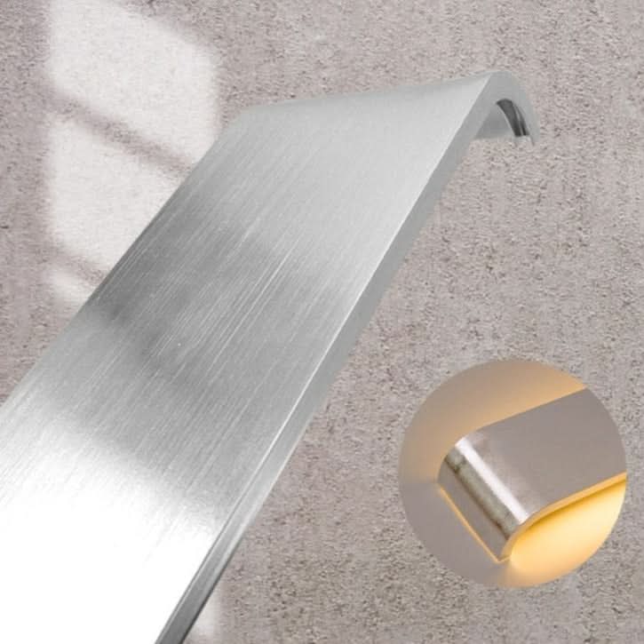 BowLift | Contemporary LED Wall Lamp – Sleek Black Aluminum Light