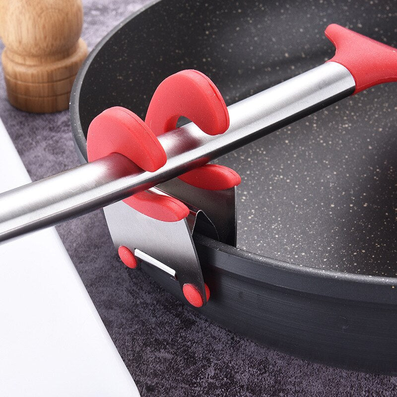 BowLift | Stainless Steel Clip Cookware Spoon Holder