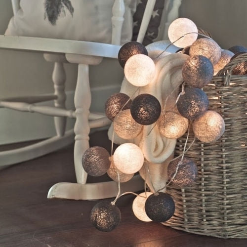 BowLift | LED Cotton Ball String Lights