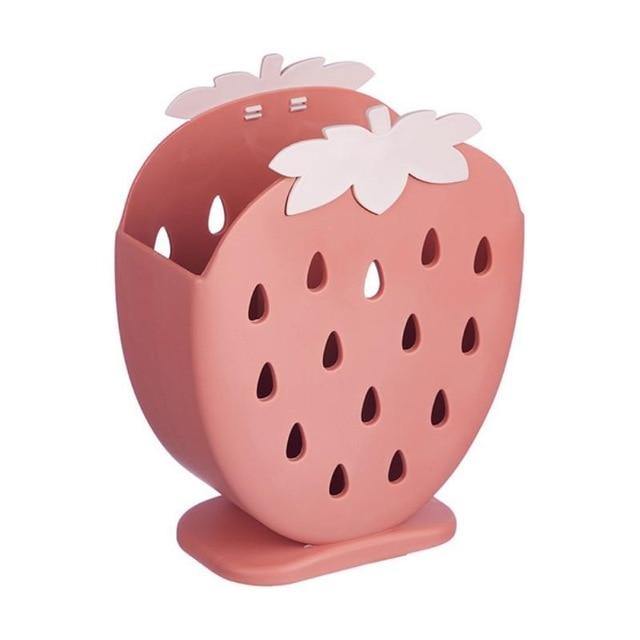 BowLift | 2PCS Cute Strawberry Cutlery Organizer Box
