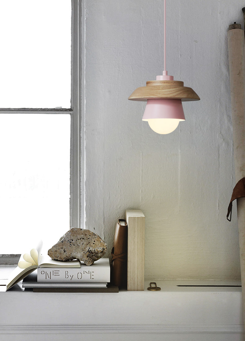 BowLift | Modern Nordic Wooden Pendant Light