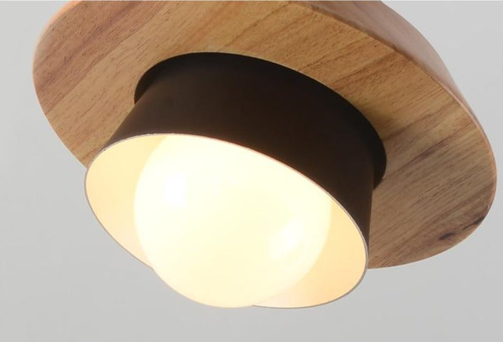 BowLift | Modern Nordic Wooden Pendant Light