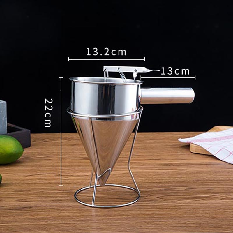 BowLift | Stainless Steel Handheld Batter Dispenser