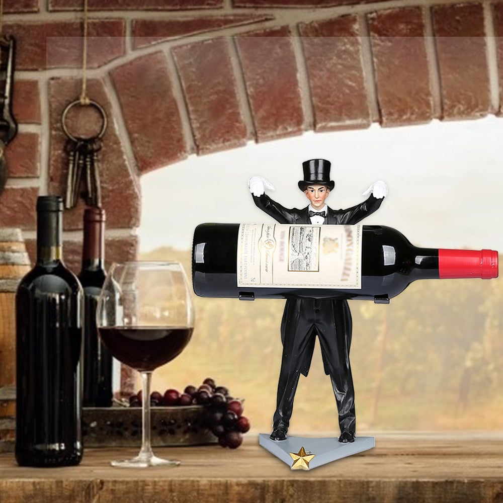 BowLift | Creative Handmade Magician Wine Holder