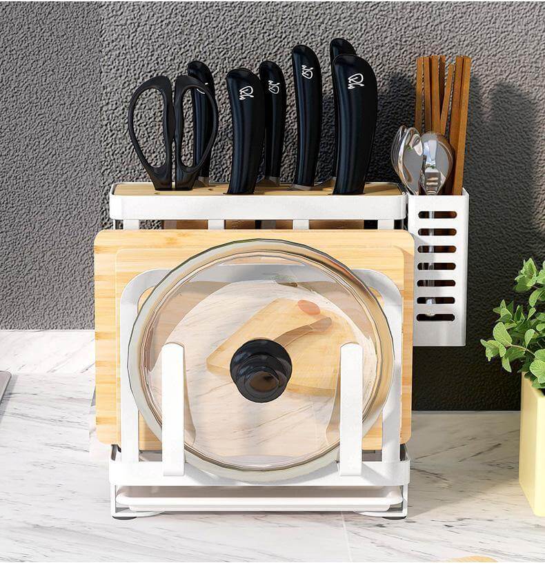 BowLift | Stainless Steel Kitchen Utensils Organizer Drying Rack