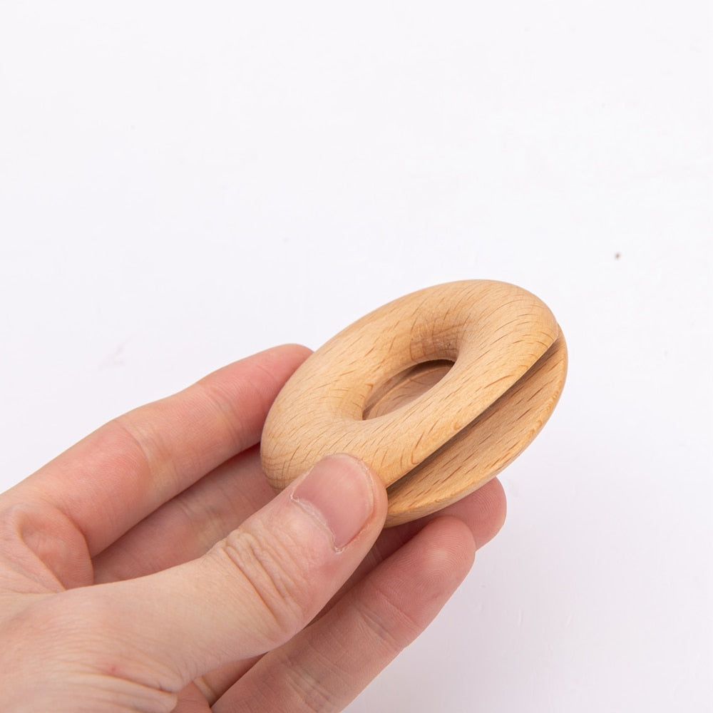 BowLift | 6Pcs Wooden Donut Seal Clips