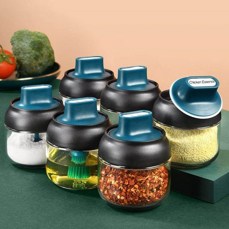 BowLift | Salt and Pepper Seasoning Organizer Spice Jars