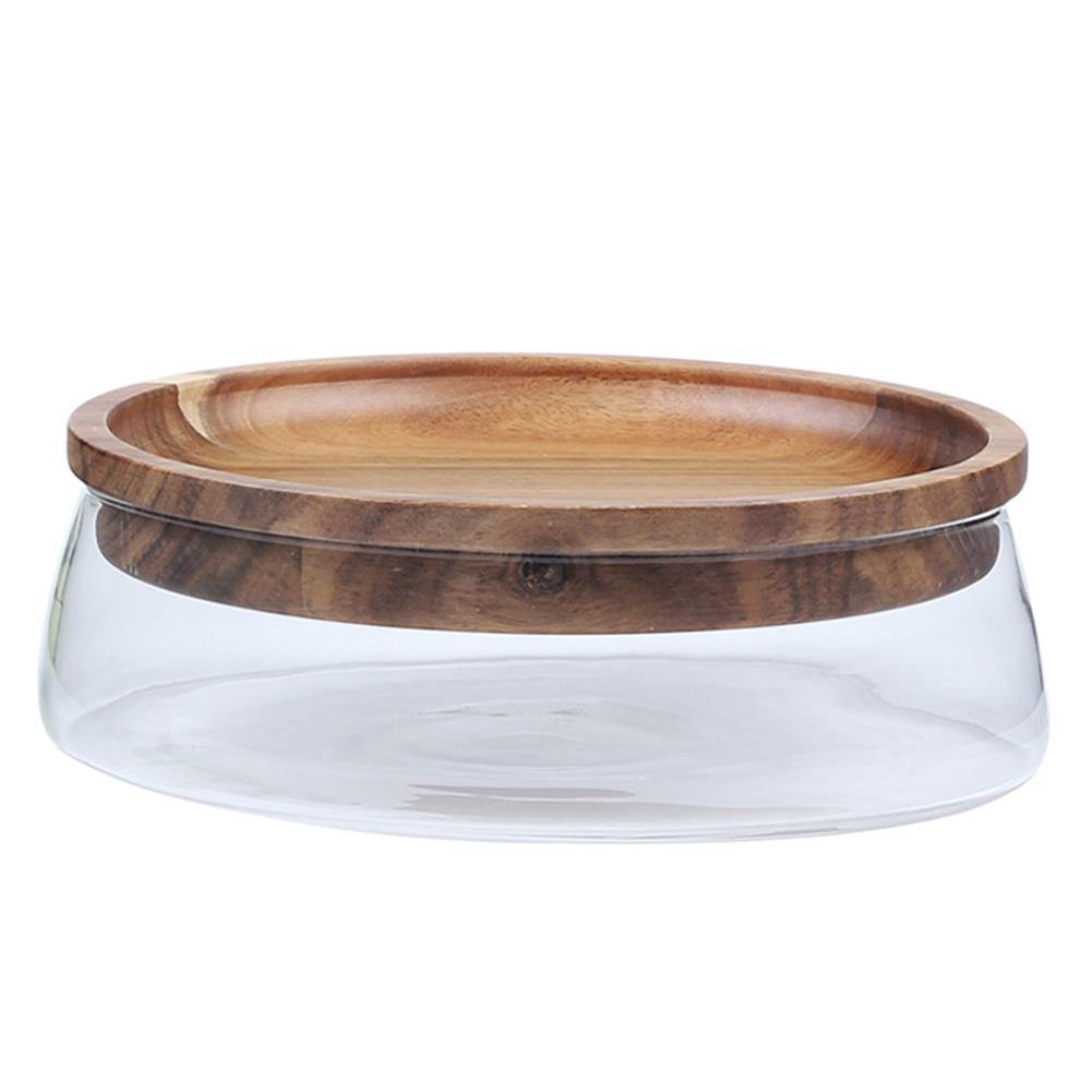 BowLift | Elegant Glass Bowl Dried Food Storage Box