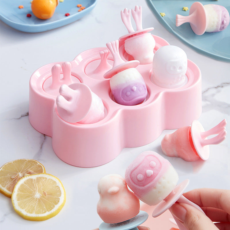 BowLift | Cute Animal Shape Ice Cream Popsicle Mold