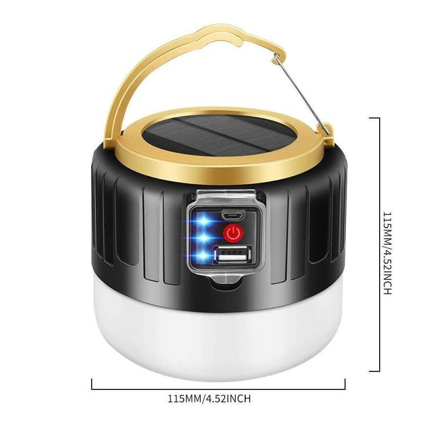 BowLift | Weatherproof Solar Rechargeable Camping LED Lamp