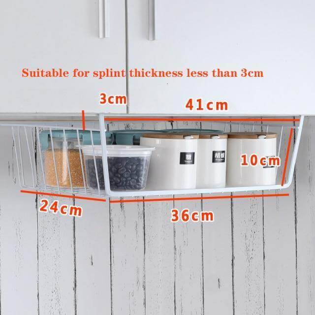 BowLift | Easy Hang Kitchen Cabinet Storage Organizer Rack