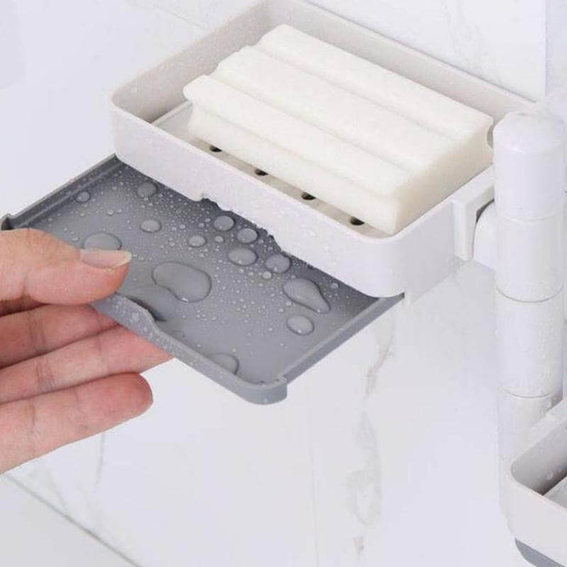BowLift | Wall-Mounted Multi Layer Rotatable Soap Holder