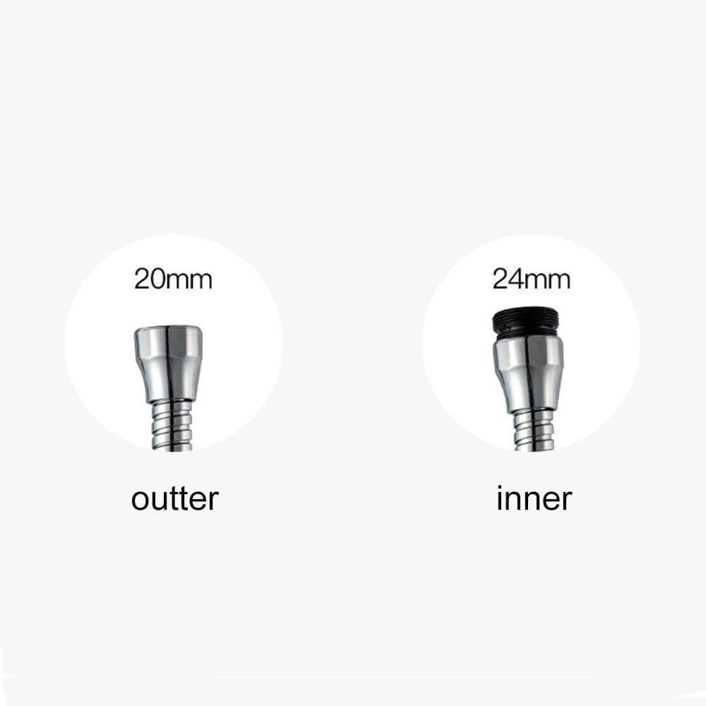 BowLift | 360 Degree Rotatable Water-saving Faucet Head