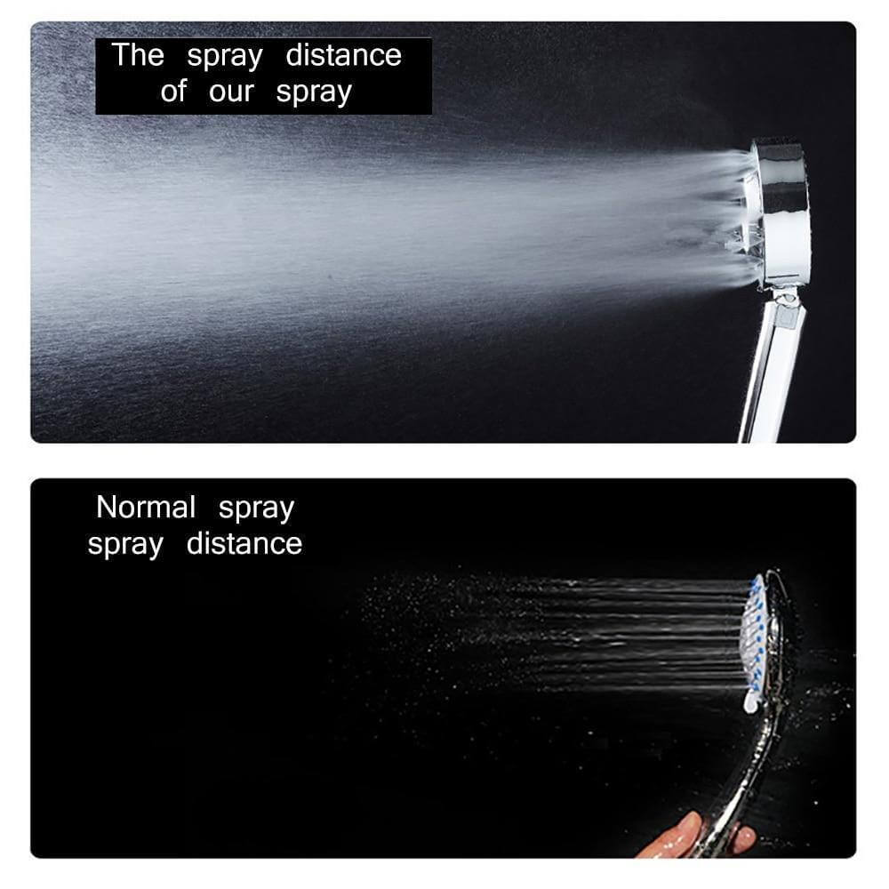 BowLift | Double-Sided High Pressure Soap Dispensing Shower Head