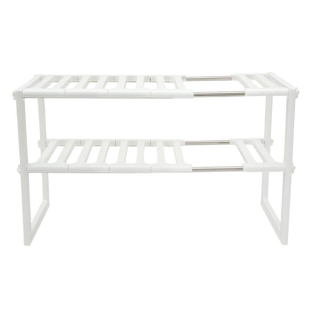 BowLift | Adjustable Double Layer Kitchen Dish Storage Rack