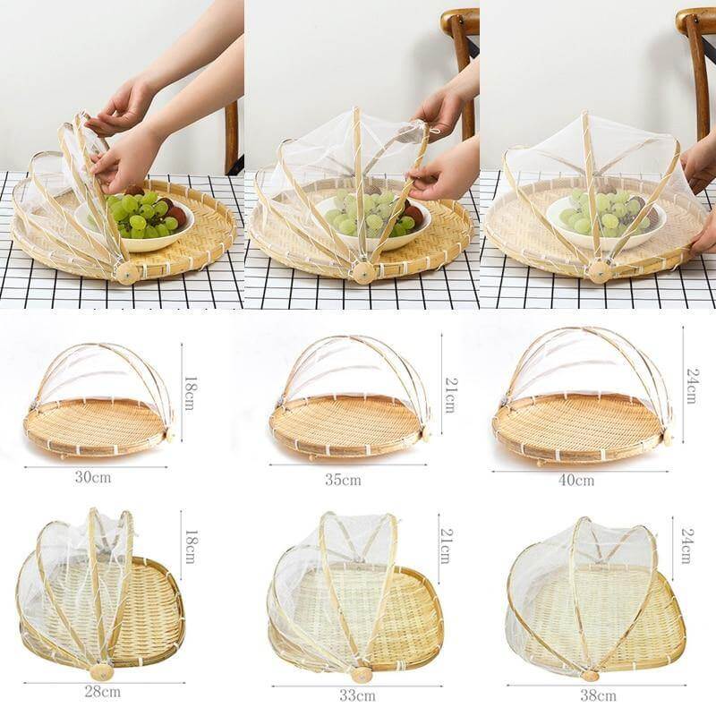 BowLift | Anti-mosquito Food Serving Tent Basket Tray