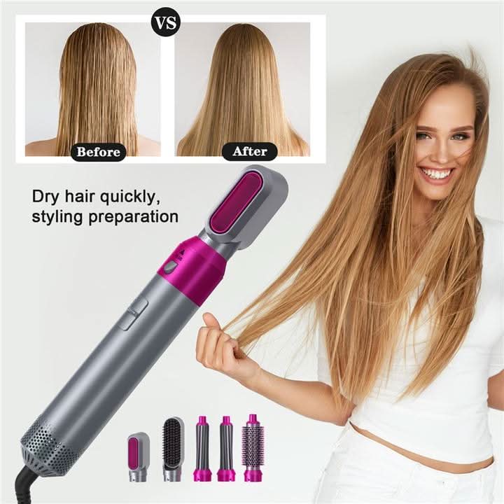 BowLift | 5-in-1 hairdryer & styler for volume, curls & protection