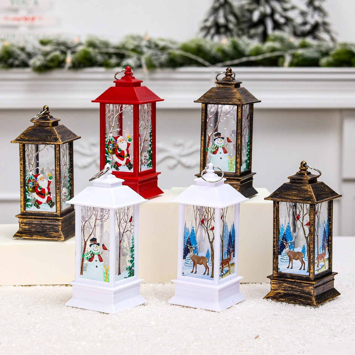 BowLift | Holiday Christmas Noel Snowman Lantern
