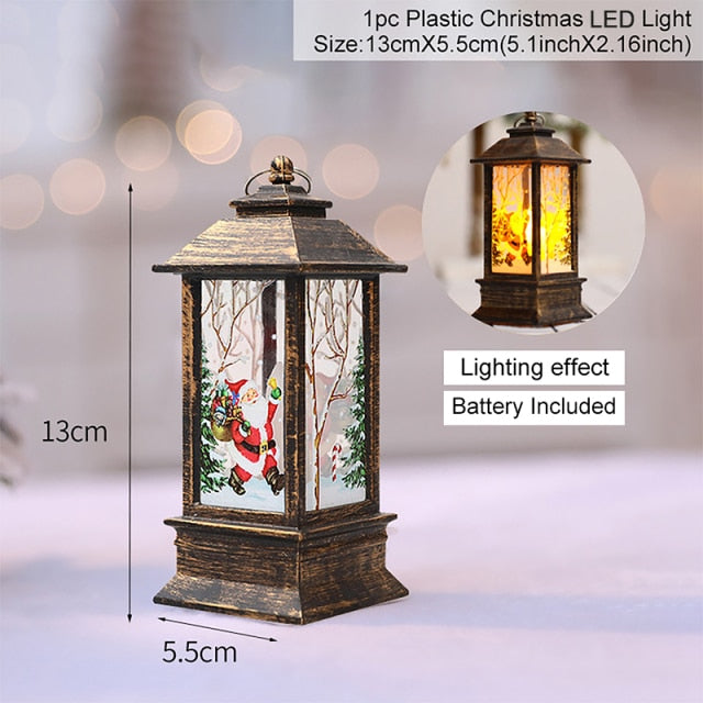 BowLift | Holiday Christmas Noel Snowman Lantern