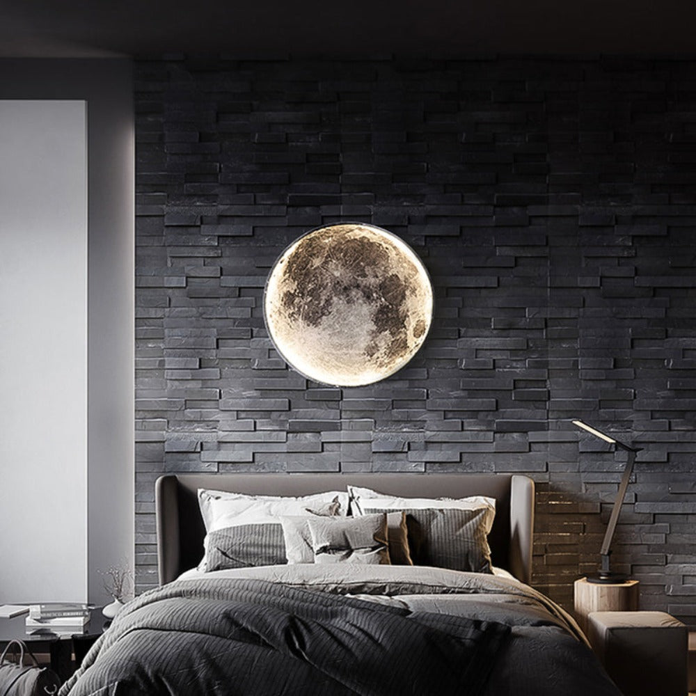 BowLift | 3D LED Moon or Earth Ceiling or Wall Light