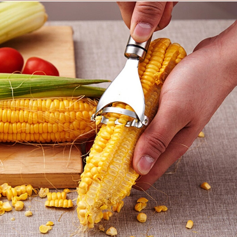 BowLift | Stainless Steel Corn Peeler Tool