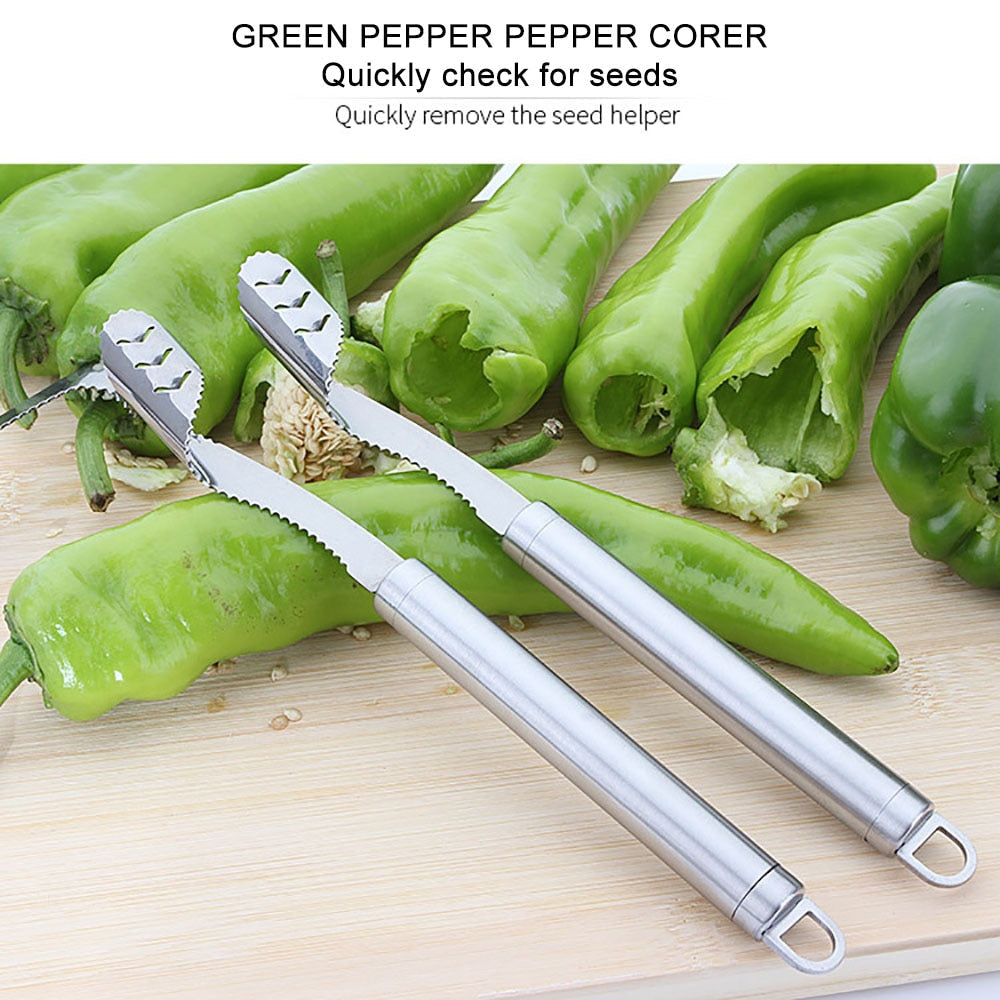 BowLift | Stainless Steel Chili Pepper Seed Remover