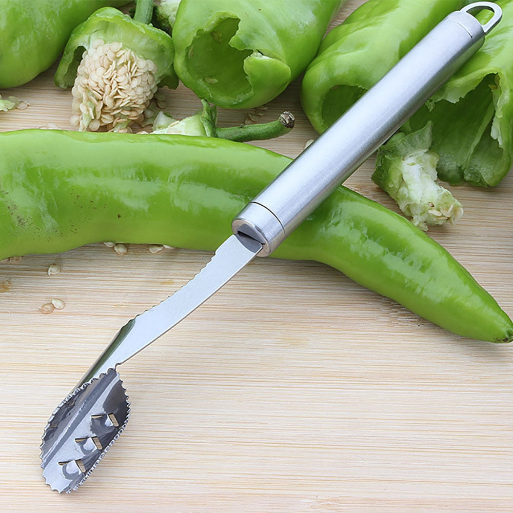BowLift | Stainless Steel Chili Pepper Seed Remover