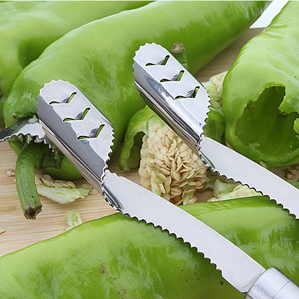 BowLift | Stainless Steel Chili Pepper Seed Remover