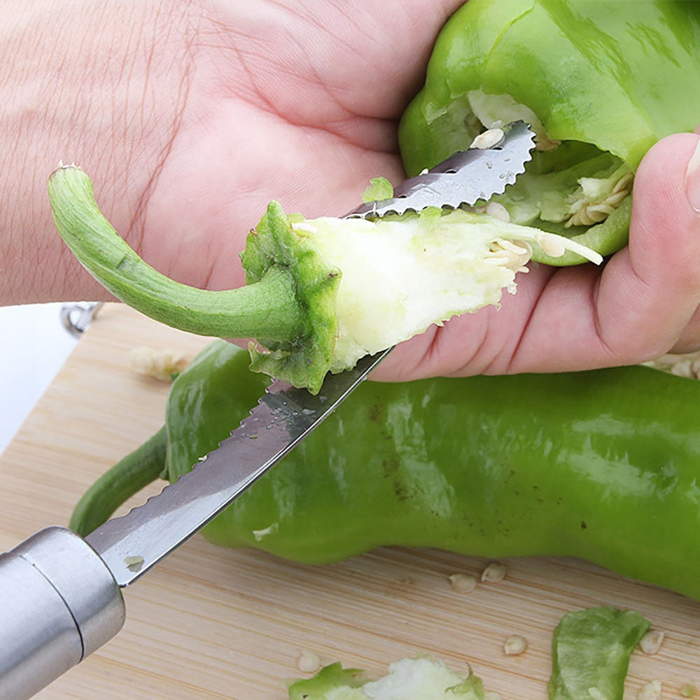 BowLift | Stainless Steel Chili Pepper Seed Remover