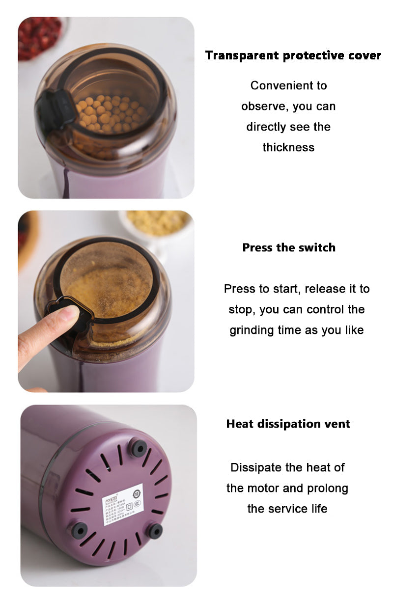 BowLift | Electric Powerful Mini Coffee Bean Grinder