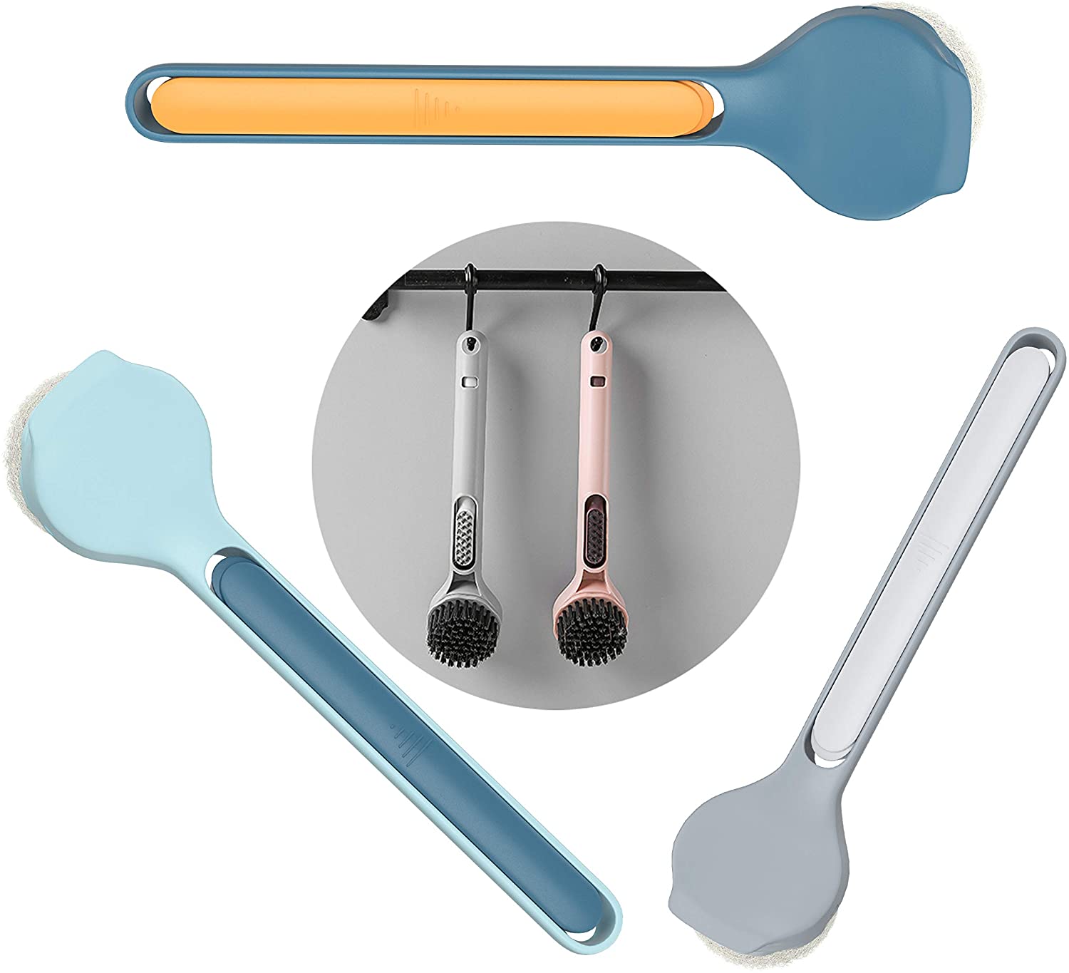 BowLift | 2in1 Long Handle Dish Brush