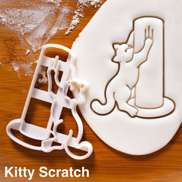 BowLift | Cat Cookie Mold Cutter Set