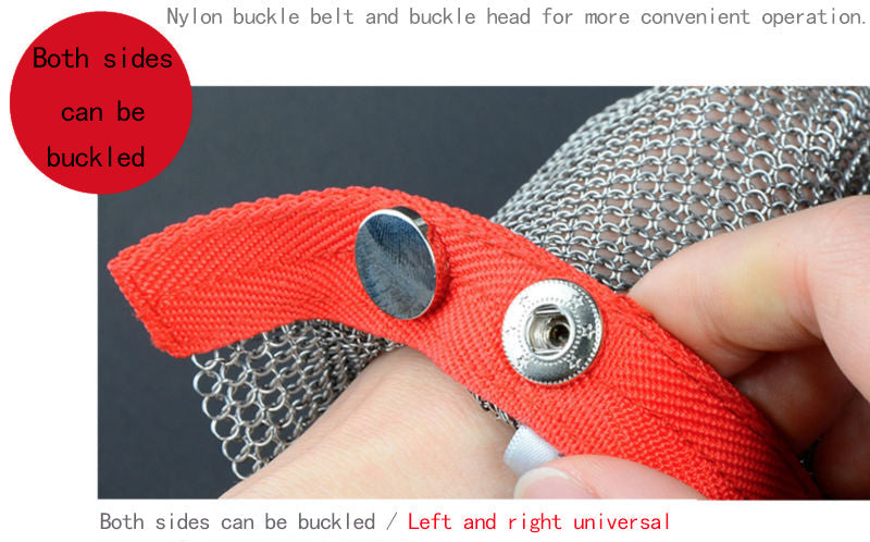 BowLift | Stainless Steel Cut Resistant Mesh Gloves