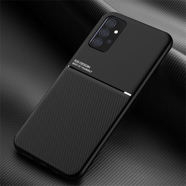 Luxury Leather Magnetic Case