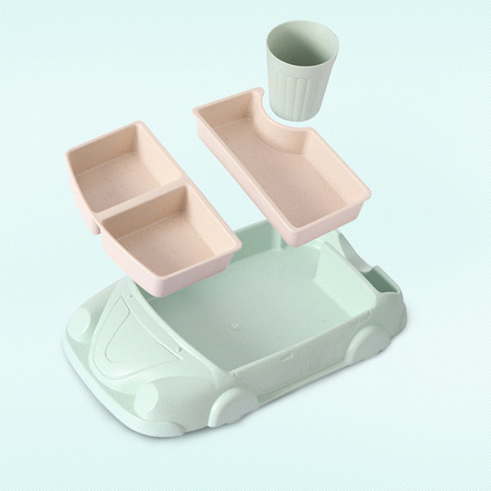 BowLift | Baby Bamboo Car Shape Food Containers