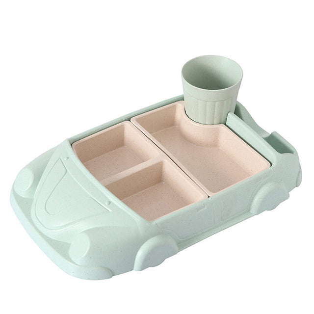 BowLift | Baby Bamboo Car Shape Food Containers