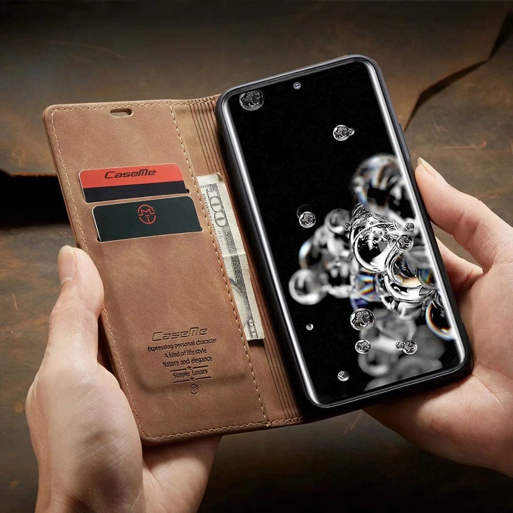 BowLift | Wallet Case for Samsung Galaxy A14/A53/A54/A73/S20Ultra/S20Plus/S20/S21Ultra/S21Plus/S21/S21FE/S22Ultra/S22Plus/S22/S23Ultra/S23Plus/S23/S24Plus/S4- Flip Case