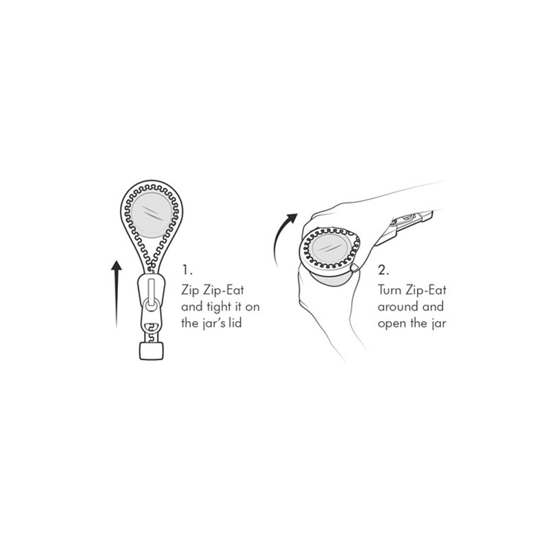 BowLift | Zipper Silicone Bottle Opener