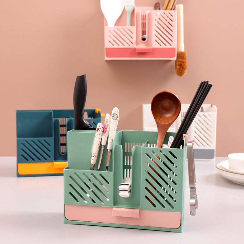 BowLift | Wall-Mounted Kitchen Cutlery Drainer Storage