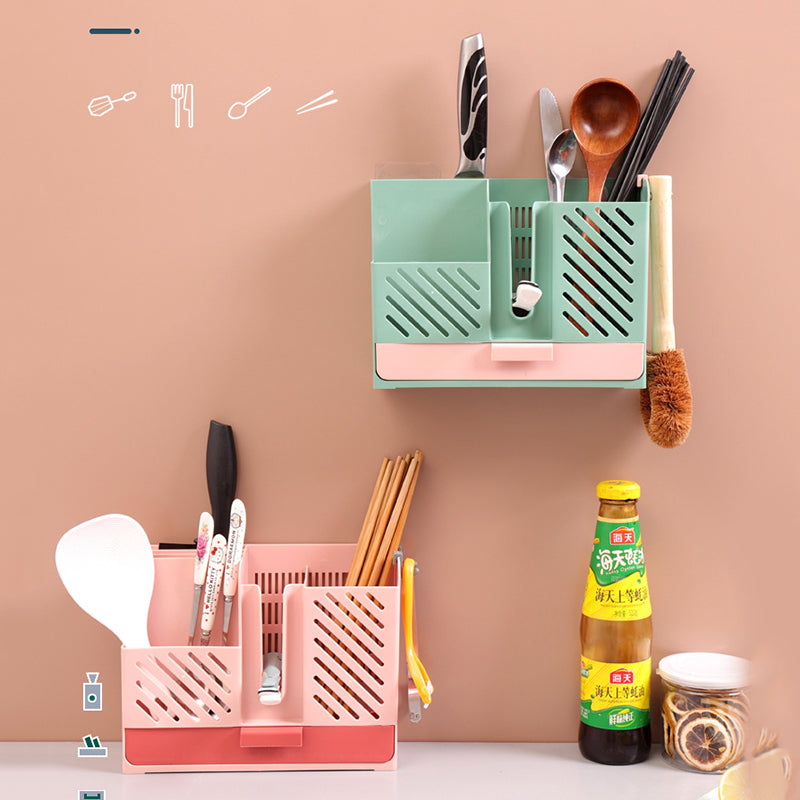 BowLift | Wall-Mounted Kitchen Cutlery Drainer Storage
