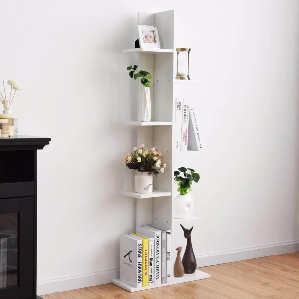 BowLift | Wooden Modern Open Concept Bookcase with Shelves