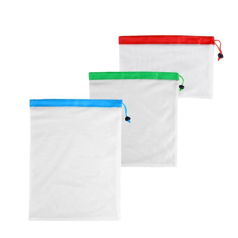 BowLift | Waste Free Reusable Produce Bags 12PCS Grocery Washable Eco Friendly