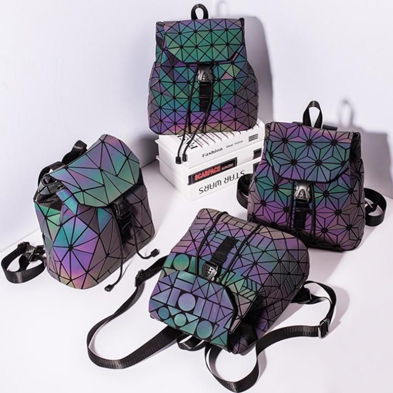 BowLift | Luminous Geometric Backpack Women Bag Backpack